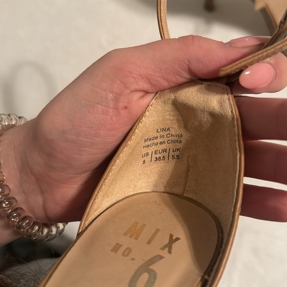 Mix No. 6 heels, size 8 - Picture 4 of 8